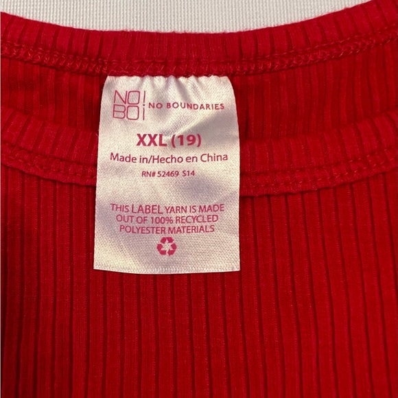 3 NEW Womens Shirts No Boundaries XXL XL Pink Brown Red Plus Size Juniors Tops - Picture 6 of 11